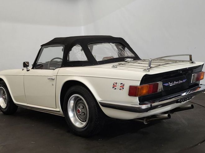 Triumph TR6  Blanc de 1974