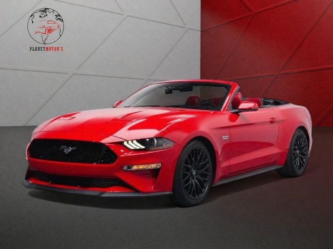 Ford Mustang GT V8 5.0 Rouge de 2019