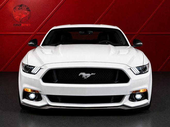 Ford Mustang V8 5.0 Blanc de 2016