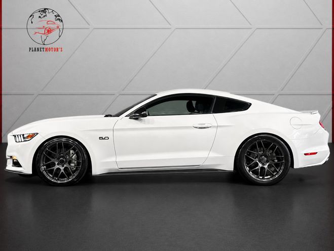 Ford Mustang V8 5.0 Blanc de 2016