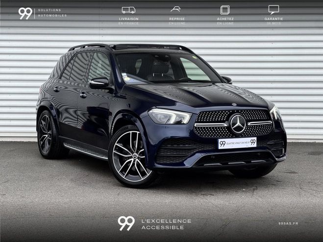 Mercedes GLE CLASSE 350D AMG LINE 4 MATIC 272CH TOIT  BLEU FONCE de 2019