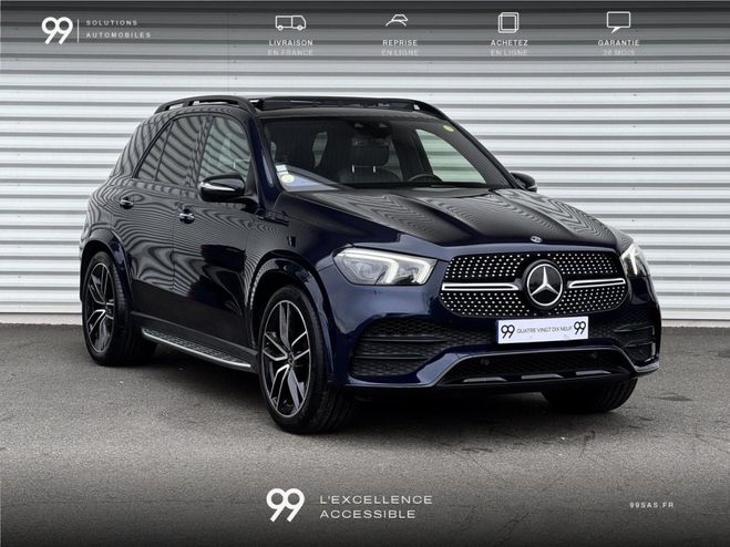 Mercedes GLE CLASSE 350D AMG LINE 4 MATIC 272CH TOIT  BLEU FONCE de 2019