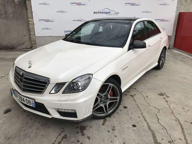 Mercedes Classe E (W212) 63 AMG 7G-TRONIC PLUS BLANC de 2012