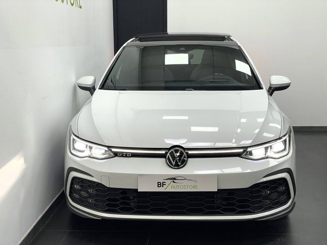 Volkswagen Golf VIII 2.0 TDI SCR 200ch GTD DSG7 BLANC de 2021