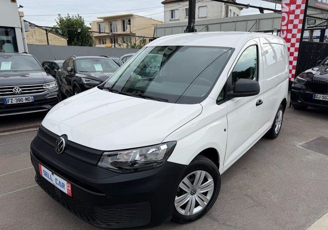 Volkswagen Caddy Cargo 2.0 tdi 100ch 1 �re Main Blanc de 2022