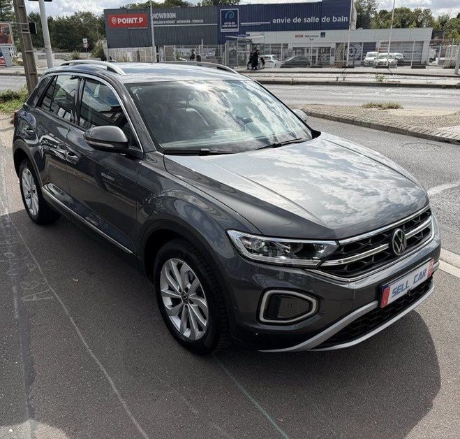 Volkswagen T Roc 1.5 tsi 150 EVO 150ch   Garantie VW 2028 Gris de 2024