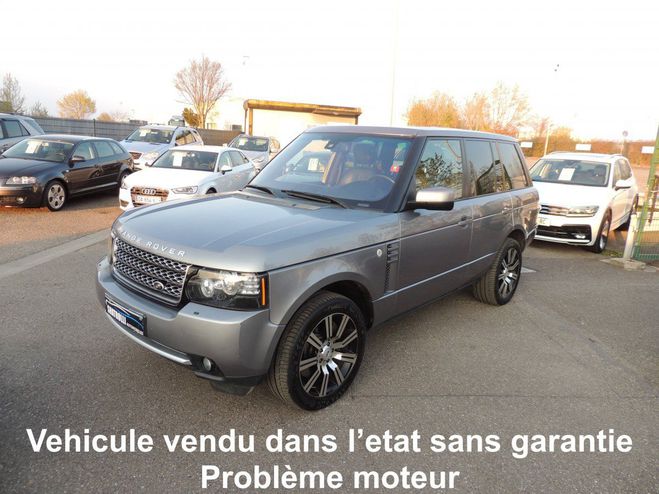 Land rover Range Rover 4.4 TDV8 Probl�me Moteur / PISTON Casse GRIS de 2012