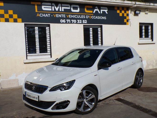 Peugeot 308 1.2 PureTech 130ch SetS EAT6 GT Line BLANC de 2016