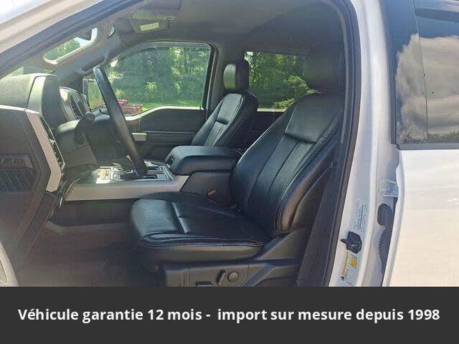 Ford F150 lariat ethanol 5.0l supercrew 4x4 tout c Blanc de 2020