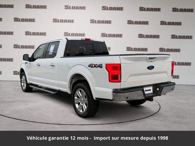 Ford F150 lariat ethanol 5.0l supercrew 4x4 tout c Blanc de 2020