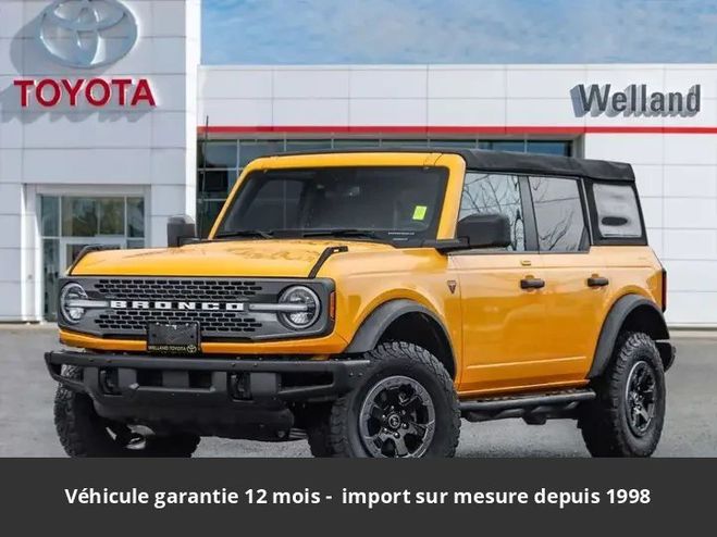 Ford Bronco badlands 4p 4x4 tout compris hors homolo Orange de 2022
