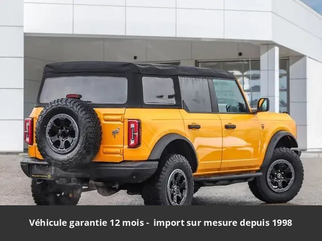 Ford Bronco badlands 4p 4x4 tout compris hors homolo Orange de 2022