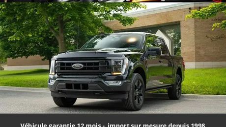 Ford F150 lariat ethanol 5.0l supercrew 4x4 tout c 2022 d'occasion a Paris (75)