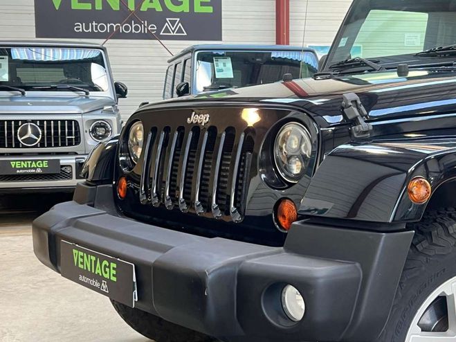 Jeep Wrangler 2.8 CRD 177 FAP Sahara Noir de 2010