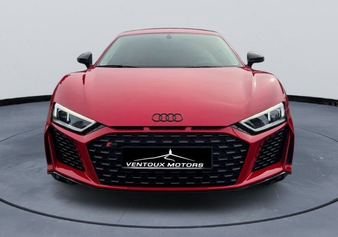 Audi R8 V10 QUATTRO 540 PACK SPORT B&O CARBONE C Rouge de 2015
