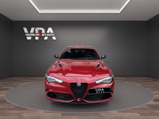Alfa romeo Giulia Quadrifoglio 2.9 V6 510ch ? Bo�te auto,  Rouge de 2020