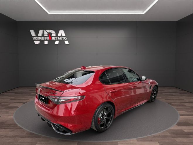 Alfa romeo Giulia Quadrifoglio 2.9 V6 510ch ? Bo�te auto,  Rouge de 2020