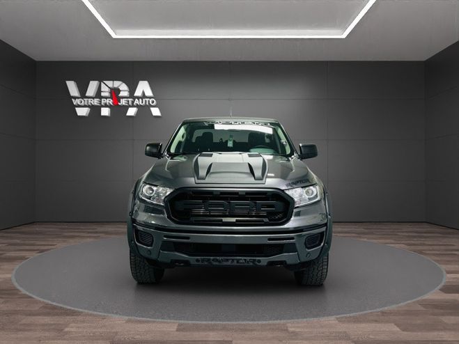 Ford Ranger RAPTOR 4x4 2.3 273CH ATTELAGE CARPLAY SI Gris de 2019