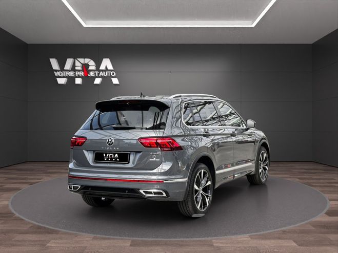 Volkswagen Tiguan 2.0TDI 200CH R LINE 4MOTION - CARPLAY -  Gris de 2021