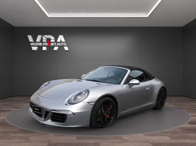 Porsche 911 991 CABRIO CARRERA 4 GTS PDK - SIEGES SP Gris de 2015