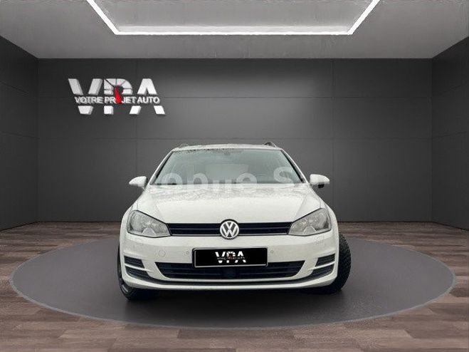 Volkswagen Golf VII SW 1.6TDI 110CH - CARPLAY - SIEGES C Blanc de 2016
