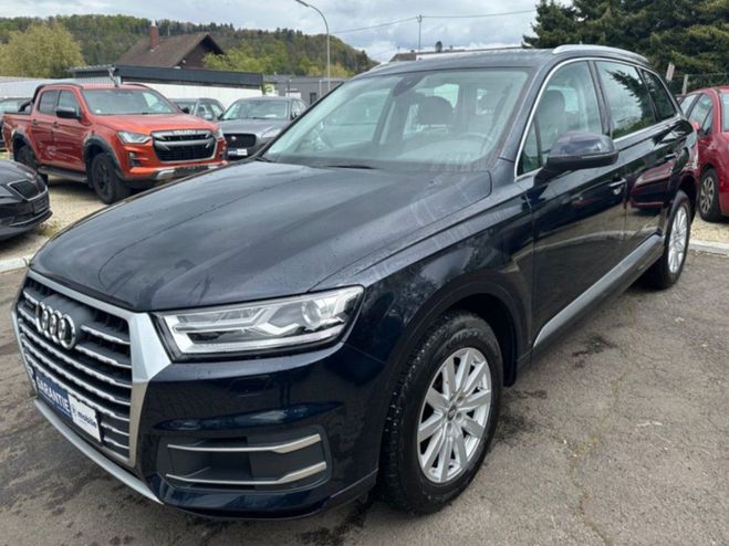 Audi Q7 II 3.0 V6 TDI 218ch S line quattro Tiptr Bleu de 2017