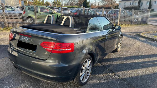 Audi A3 Cabriolet 2.0 TDI Ambition Luxe Gris de 2012