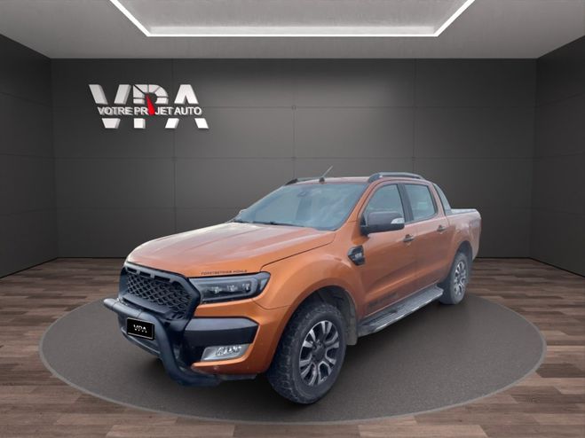 Ford Ranger WILDTRACK 3.2 4x4 200CH DOUBLE CABINE AT Orange de 2017