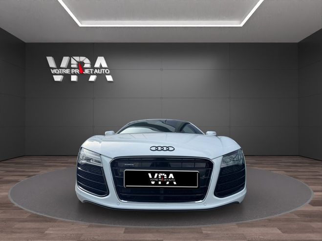 Audi R8 Coup� 4.2 V8 FSI quattro ? Si�ges sport  Blanc de 2014