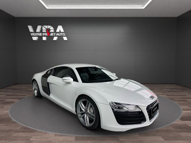 Audi R8 Coup� 4.2 V8 FSI quattro ? Si�ges sport  Blanc de 2014