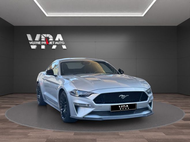 Ford Mustang � GT 5.0 V8 450ch � BVA � Si�ges ventil� Gris de 2018