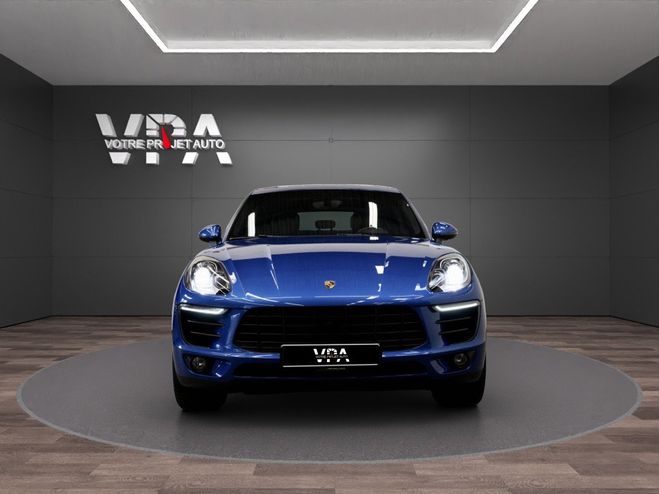 Porsche Macan S Diesel 3.0 V6 258ch ? Toit pano, ACC,  Bleu de 2015