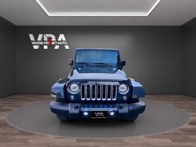 Jeep Wrangler Unlimited Sahara 3.6 V6 ? 4x4, GPS, Atte Bleu de 2017