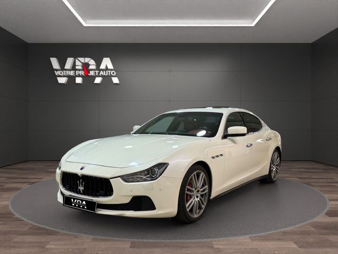 Maserati Ghibli � 3.0 V6 Diesel 275ch � Automatique � Cu Blanc de 2015