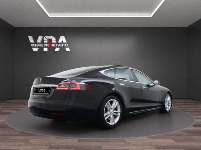 Tesla Model S � 75D Dual Motor � 476 ch � Suspension p Noir de 2018