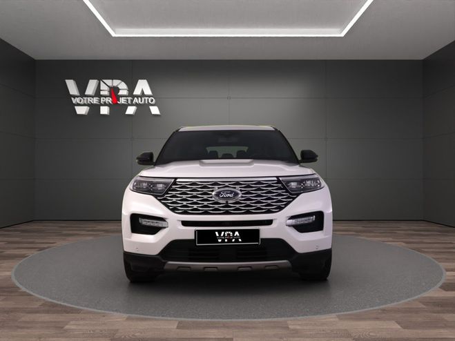 Ford Explorer 3.0 Plug-in Hybrid Platinum 457ch Hybrid Blanc de 2020