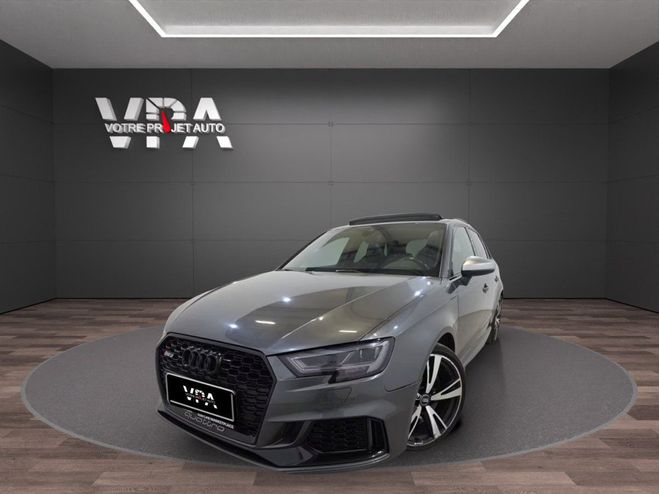 Audi RS3 2.5 TFSI Quattro 400ch - Toit Ouvrant -  Gris de 2018