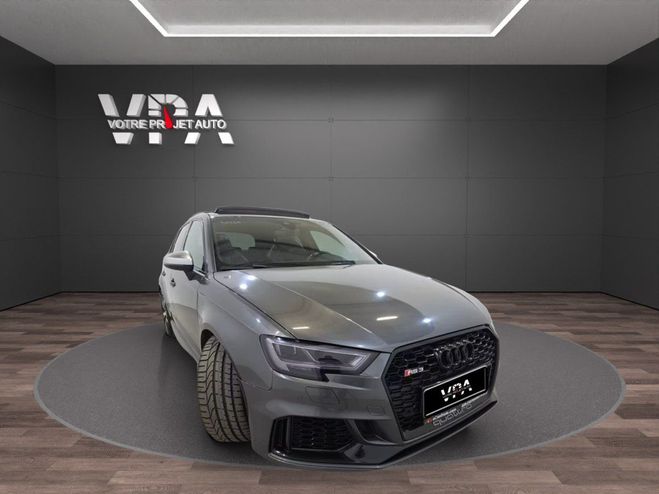 Audi RS3 2.5 TFSI Quattro 400ch - Toit Ouvrant -  Gris de 2018