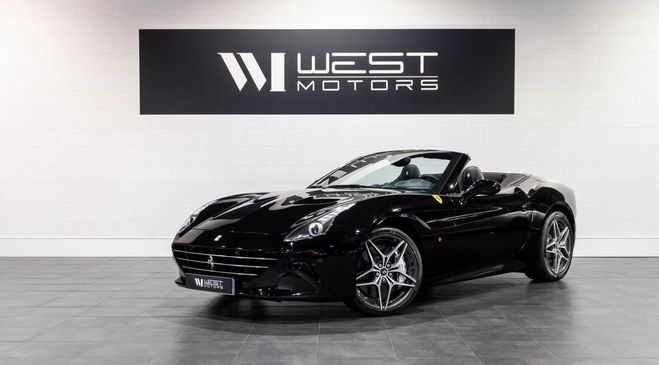 Ferrari California T 3.9 V8 560 ? IMMAT France Cam recul Su Noir de 2015