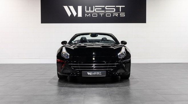 Ferrari California T 3.9 V8 560 ? IMMAT France Cam recul Su Noir de 2015