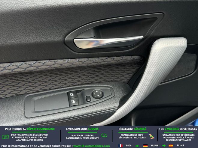 BMW Serie 1 118i 136 ch BVA Bleu M�tallique de 2013