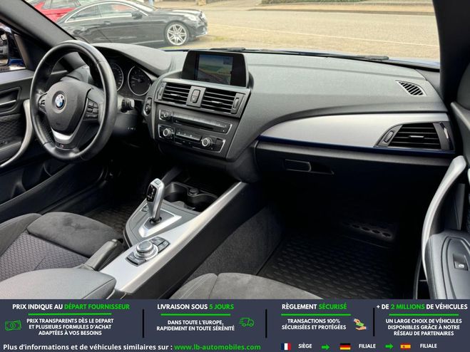 BMW Serie 1 118i 136 ch BVA Bleu M�tallique de 2013