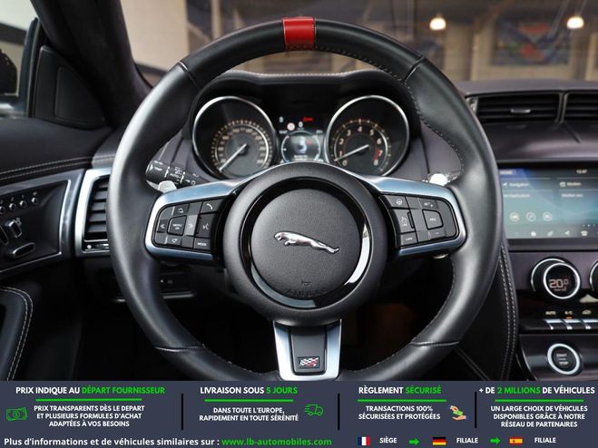 Jaguar F-Type Coup� 3.0L V6 381ch BVA Gris de 2019