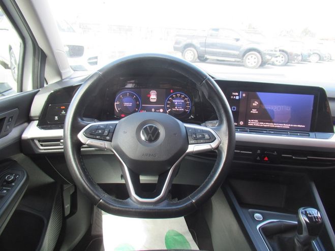 Volkswagen Golf 2.0 TDI SCR 115CH LIFE 1ST BLANC de 2020