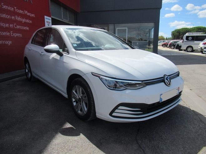 Volkswagen Golf 2.0 TDI SCR 115CH LIFE 1ST BLANC de 2020