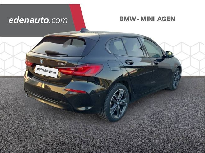 BMW Serie 1 116d 116 ch DKG7 Edition Sport 5p BLACK SAPPHIRE METALLIC de 2022