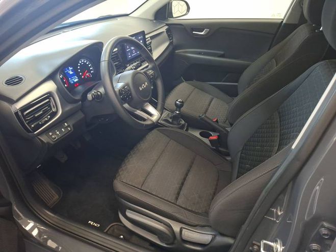 Kia Rio 1.2 DPi 84 ch BVM5 Active gris de 2023