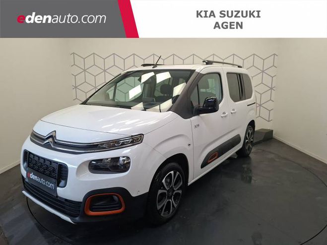Citroen Berlingo Taille M BlueHDi 130 S&S EAT8 Shine blanc de 2019