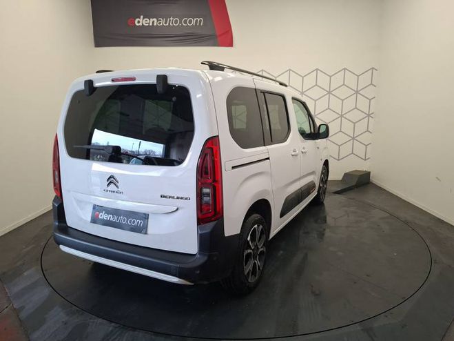Citroen Berlingo Taille M BlueHDi 130 S&S EAT8 Shine blanc de 2019