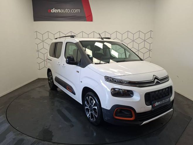 Citroen Berlingo Taille M BlueHDi 130 S&S EAT8 Shine blanc de 2019